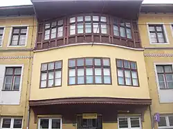Gazi Hotel, close up