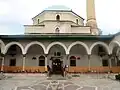 The sahn along with the riwaq and entrance
