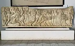 Sarcophagus of Pelops and Hippodamia, Tipaza Museum, Algeria