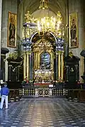 Canopied sarcophagus of St. Stanislaus