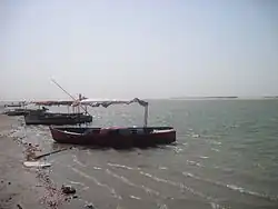 Ghaghra river, locally known as Saryu