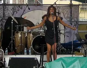 St. John performing at the Satchmo Summer Fest in 2009