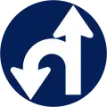 U-turn or straight ahead