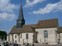 The church in Saunières