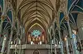 Rear nave and organ loft in 2015