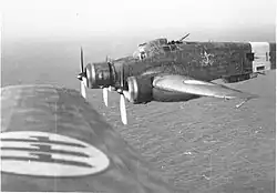 Savoia Marchetti S.M.79 in formation during WW2