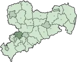 Location of Chemnitzer Land