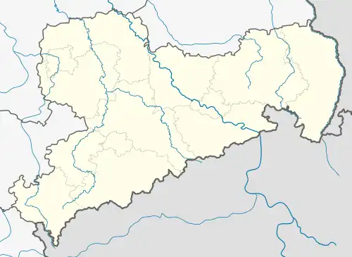 Colditz is located in Saxony