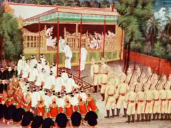 Abdictation of King Thibaw