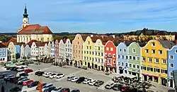 South view of the Upper Town Square