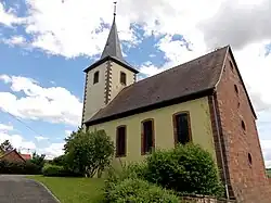 The Protestant church in Schalkendorf