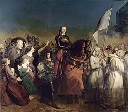 Entry of Joan of Arc into liberated Orléans on 8th May 1429