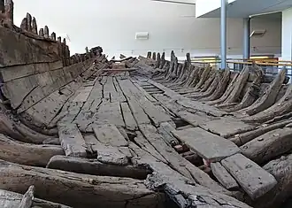 Wreck of a cargo sailing ship from Uelvesbüll (built around 1600)