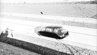 Test drive on the autobahn
