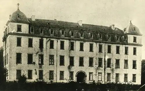Dierdorf castle, another residence of the Upper County