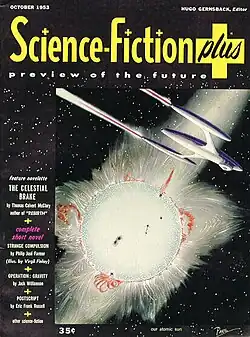 Interstellar spaceship, October 1953