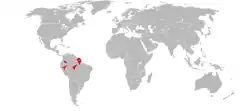 Map of range
