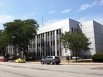 The Scott County Courthouse in Davenport in 2012
