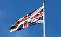 17th Century Scottish Union Jack, (unofficial), at Lennoxlove House
