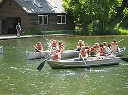 Scouts at Camp Tracy