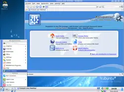 Screenshot of Trinity 3.5.12, Kubuntu version