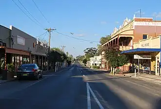 Best St, the main street of Sea Lake