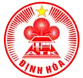 Official seal of Định Hóa District
