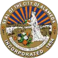 Official seal of Alameda, California