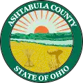 Official seal of Ashtabula County, Ohio