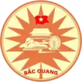 Official seal of Bắc Quang district