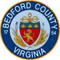 Official seal of Bedford County, Virginia