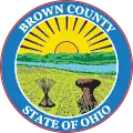 Official seal of Brown County, Ohio