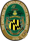 Official seal of Caroline County, Maryland