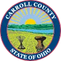 Official seal of Carroll County, Ohio