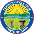 Official seal of Clinton County, Ohio