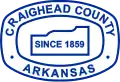 Official seal of Craighead County, Arkansas