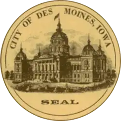 Official seal of Des Moines
