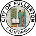 Official seal of Fullerton, California