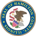 Official seal of Hamilton County, Illinois