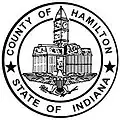 Official seal of Hamilton County, Indiana