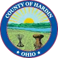 Official seal of Hardin County, Ohio