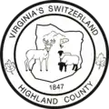 Official seal of Highland County, Virginia