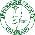 Official seal of Jefferson County, Colorado