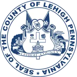 Official seal of Lehigh County, Pennsylvania