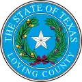 Official seal of Loving County, Texas