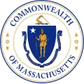 Alternative (unofficial) depiction of the state seal that is occasionally used