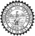 Official seal of Middlesex County, Massachusetts