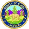 Official seal of Modoc County