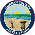 Official seal of Morgan County, Ohio