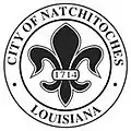 Official seal of Natchitoches, Louisiana